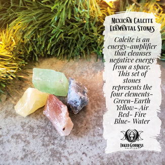 December 11- Mexican Calcite Elemental Stones