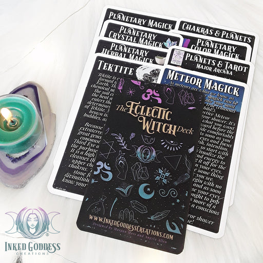 Planetary Magick Eclectic Witch Deck Expansion Pack- May 2021- Inked Goddess Creations