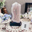 Agate Druzy Portal on Wooden Stand for Otherworldly Travel- Inked Goddess Creations