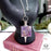 Amethyst Cube Pendulum for Grounded Divination- Inked Goddess Creations