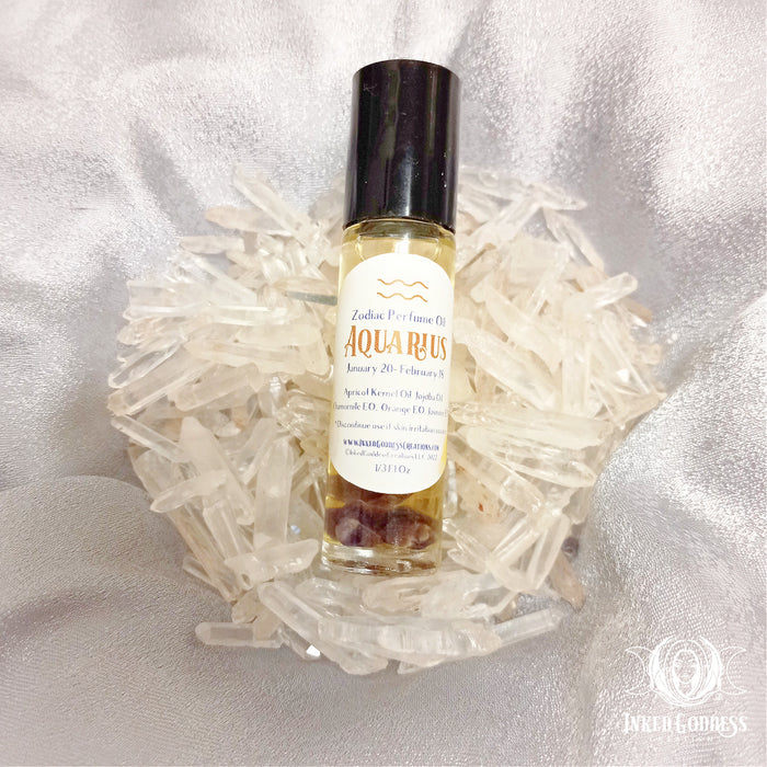Zodiac Personal Power Oil for Astrological Magick- Inked Goddess Creations