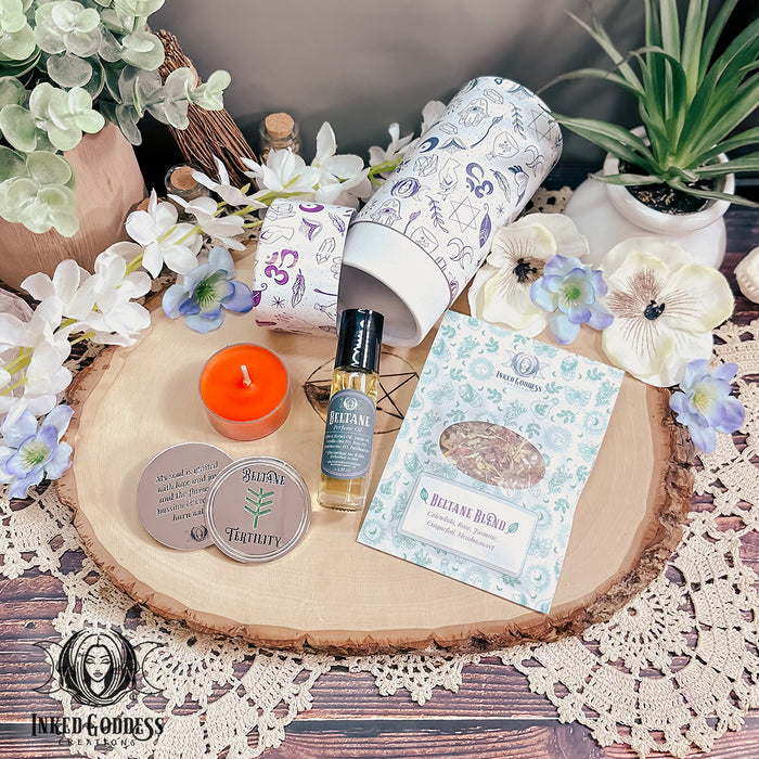 Beltane Sabbat Kit in Tube- Inked Goddess Creations