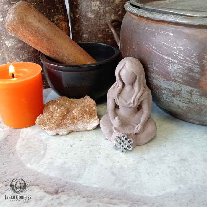 Cerridwen Goddess Figurine- Inked Goddess Creations