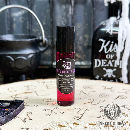 Queen of the Night Perfume Oil- Dirty Witch- Magick & Mystery- Inked Goddess Creations
