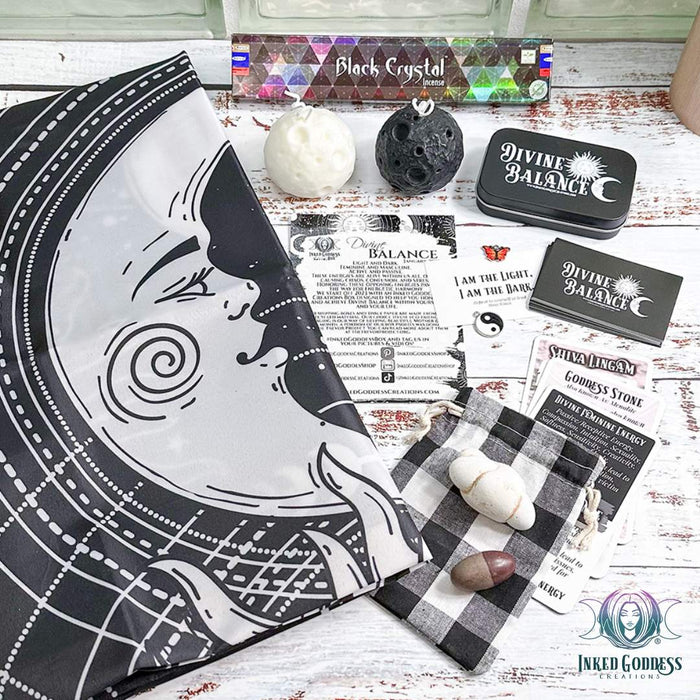 Divine Balance- Jan 2023 Inked Goddess Creations Box- One Time Box- Inked Goddess Creations