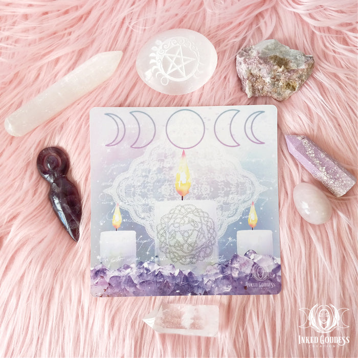 Imbolc Altar Card for Renewal- Inked Goddess Creations