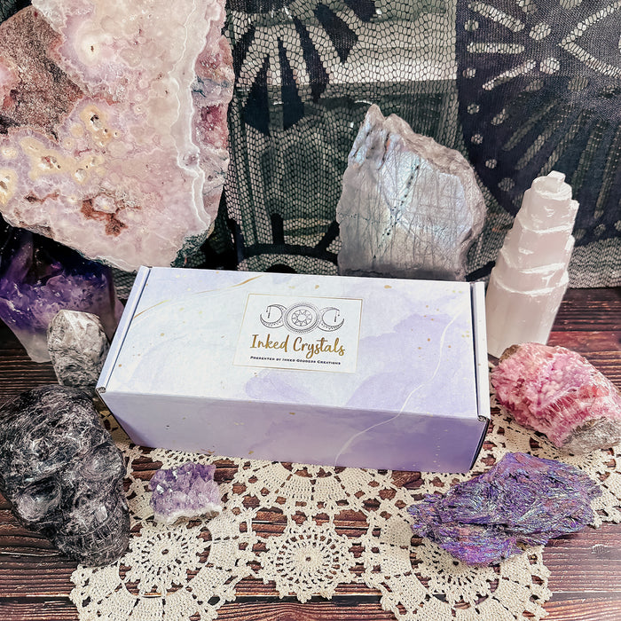 Inked Crystals Subscription- Crystal of the Month- Inked Goddess Creations