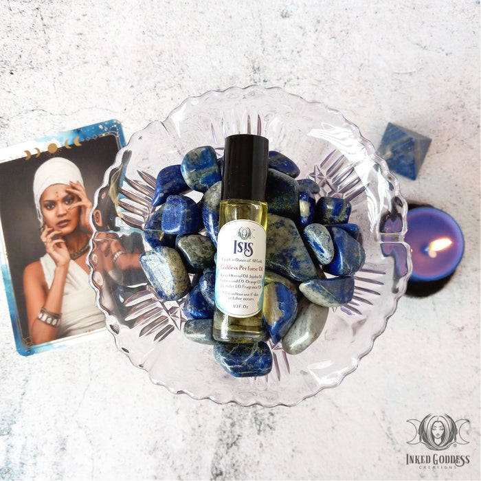 Isis Goddess Perfume for Magick and Healing- Inked Goddess Creations