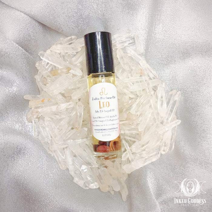 Zodiac Personal Power Oil for Astrological Magick- Inked Goddess Creations