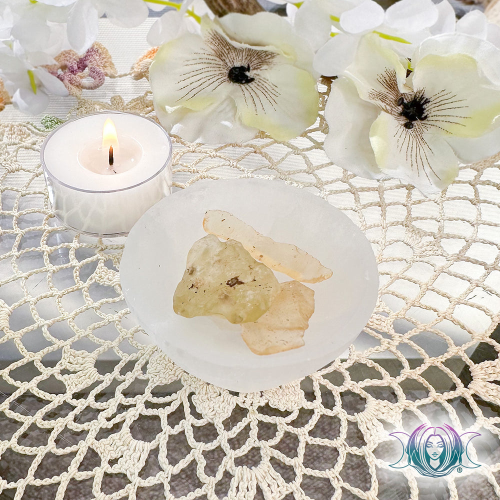 Libyan Desert Glass Raw Pieces for Spiritual Ascension- Inked Goddess Creations