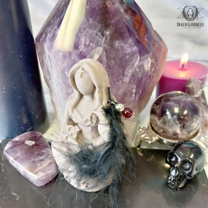 The Morrigan Goddess Figurine- Inked Goddess Creations