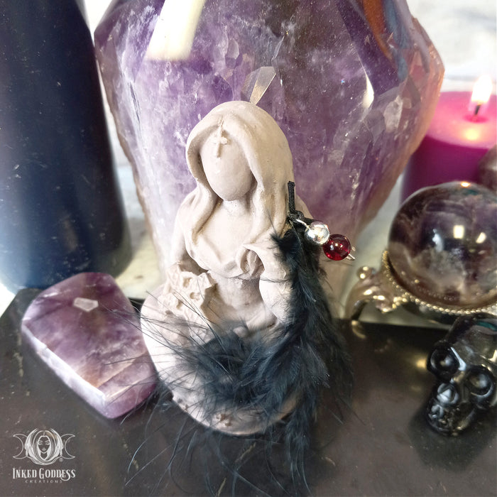 The Morrigan Goddess Figurine- Inked Goddess Creations