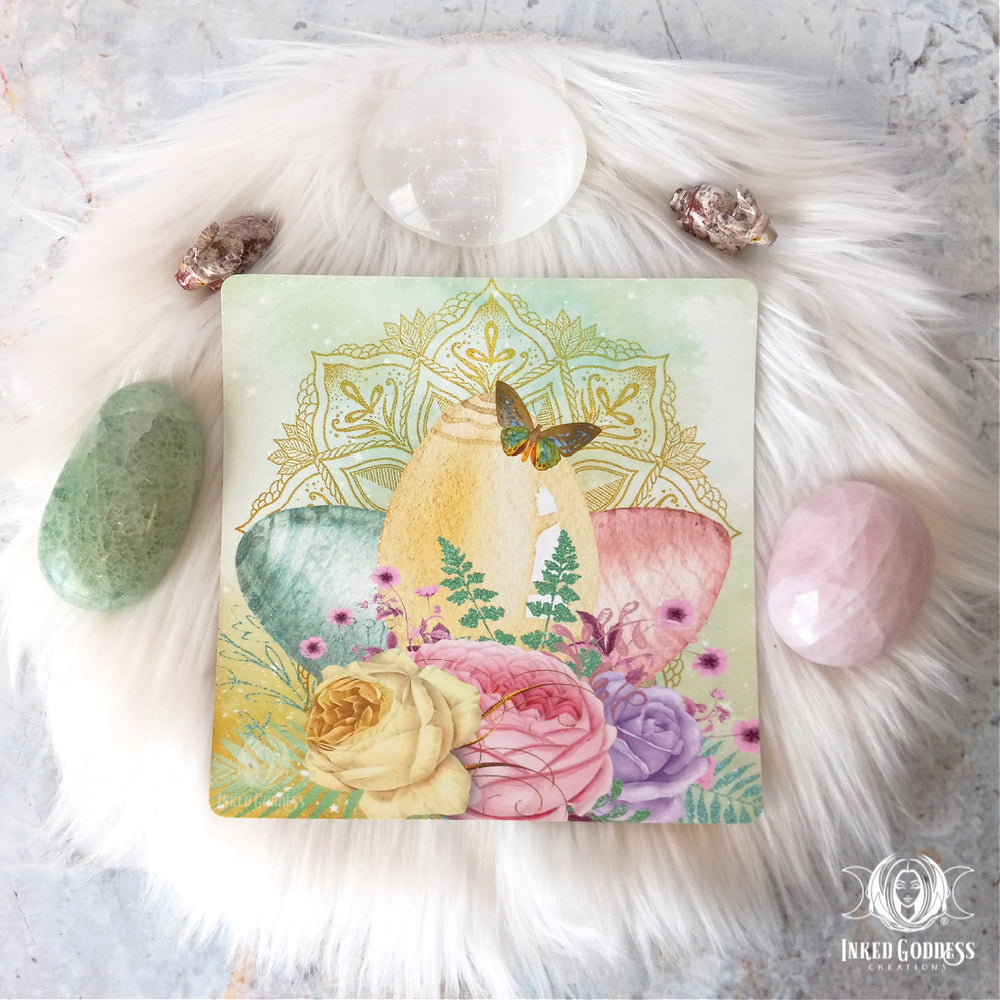 Ostara Altar Card for Abundance- Inked Goddess Creations