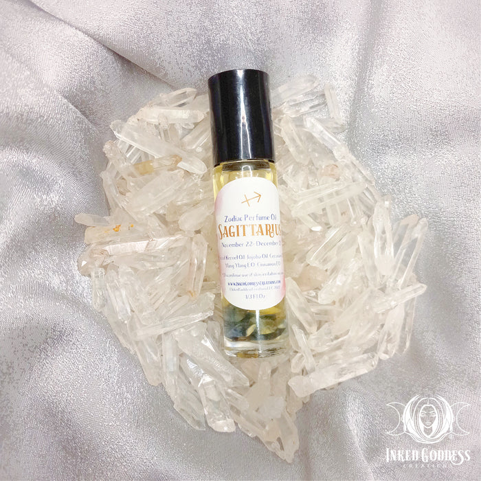 Zodiac Personal Power Oil for Astrological Magick- Inked Goddess Creations