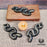 Sheen Obsidian Gemstone Carved Snake for Transformation