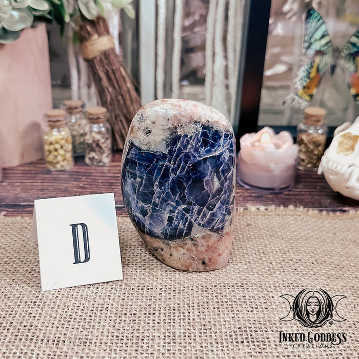 Sunstone and Iolite Freeform for Divine Balance