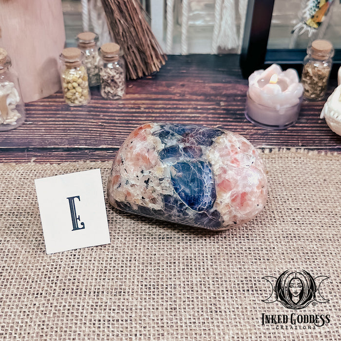 Sunstone and Iolite Freeform for Divine Balance