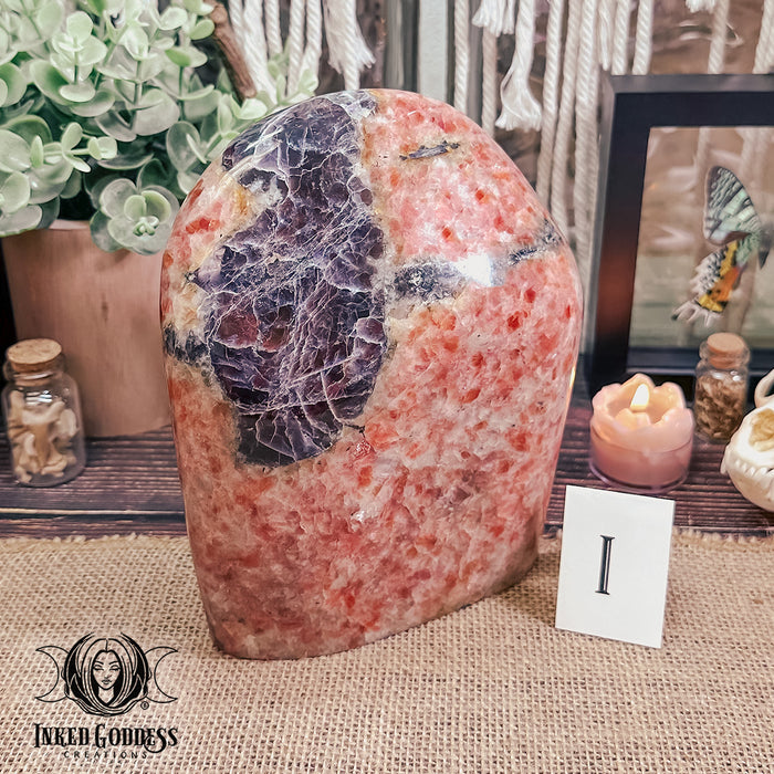 Sunstone and Iolite Freeform for Divine Balance
