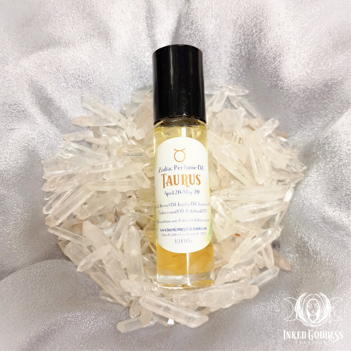 Zodiac Personal Power Oil for Astrological Magick- Inked Goddess Creations
