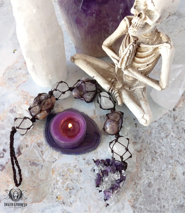 Third Eye Opening Gemstone Meditation Strand- Inked Goddess Creations