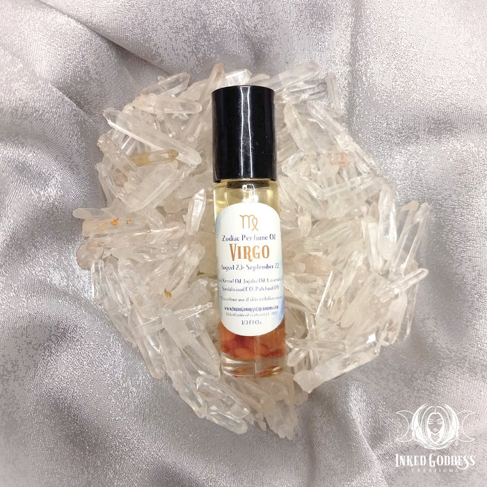 Zodiac Personal Power Oil for Astrological Magick- Inked Goddess Creations