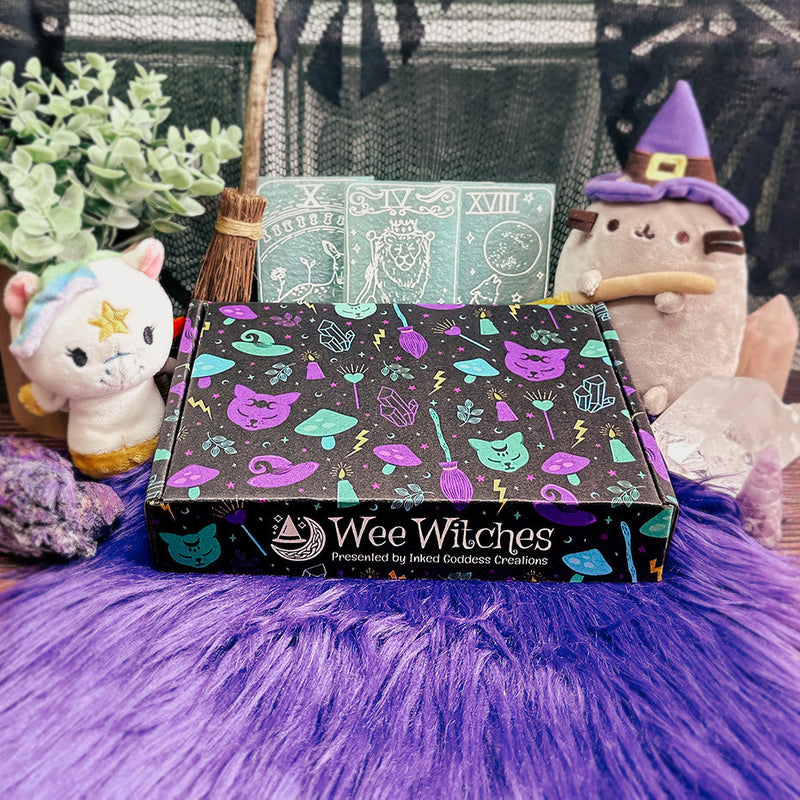 Load image into Gallery viewer, My First Pendulum Wee Witches Box- Inked Goddess Creations
