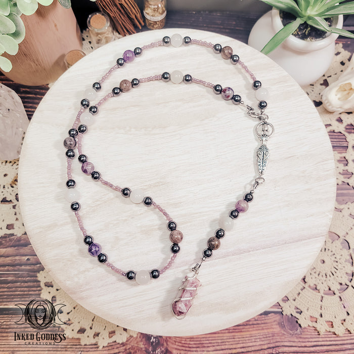 Spiritual Connection Witch's Beads- Handmade by Morgan, OOAK- Inked Goddess Creations