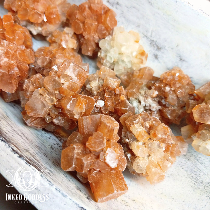Aragonite Cluster for Clarity- Inked Goddess Creations