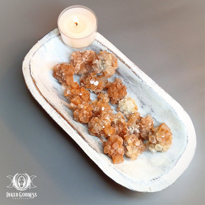 Aragonite Cluster for Clarity- Inked Goddess Creations