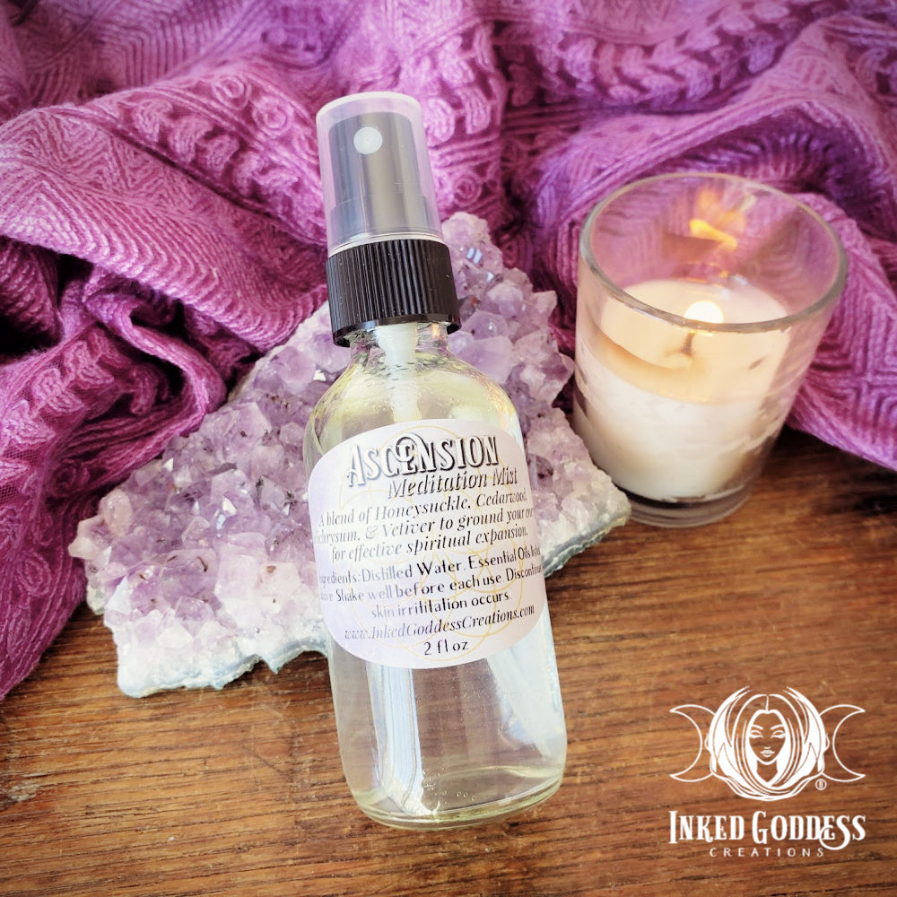 Ascension Mist for Meditation & Transcendence- Inked Goddess Creations