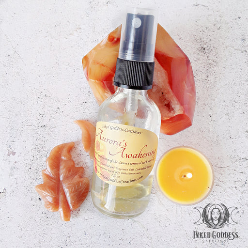 Aurora's Awakening Mist for Renewal and Energy- Inked Goddess Creations
