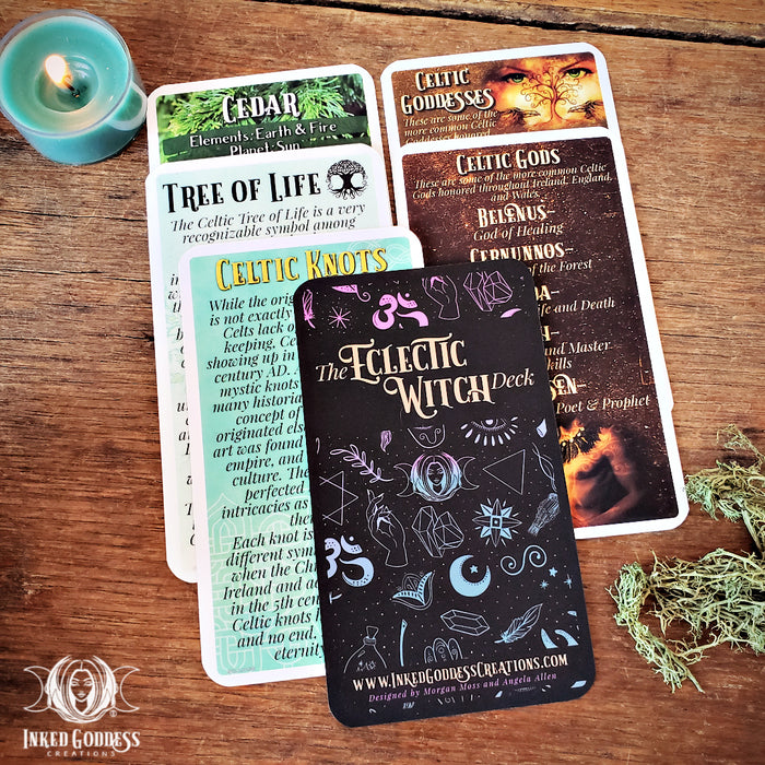 2020 Edition- Past IGC Box Expansion Packs for the The Eclectic Witch Card Deck- Inked Goddess Creations