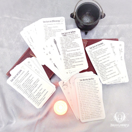 Color Your Own Tarot - Full Deck- Inked Goddess Creations