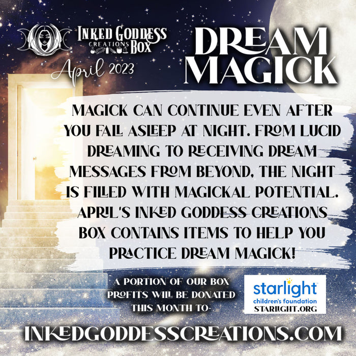 Dream Magick- April 2023 Inked Goddess Creations Box- One Time Box- Inked Goddess Creations