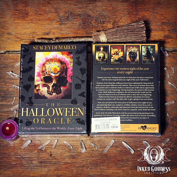 Load image into Gallery viewer, The Halloween Oracle Deck- Inked Goddess Creations
