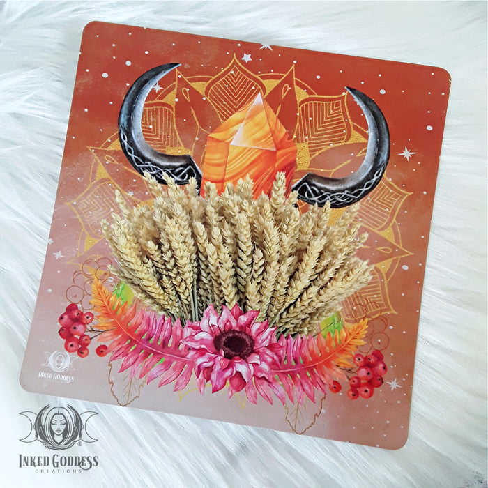 Lammas Altar Card for Harvest Energy- Inked Goddess Creations