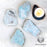 Larimar Altar Tile for Peaceful Energy- Inked Goddess Creations