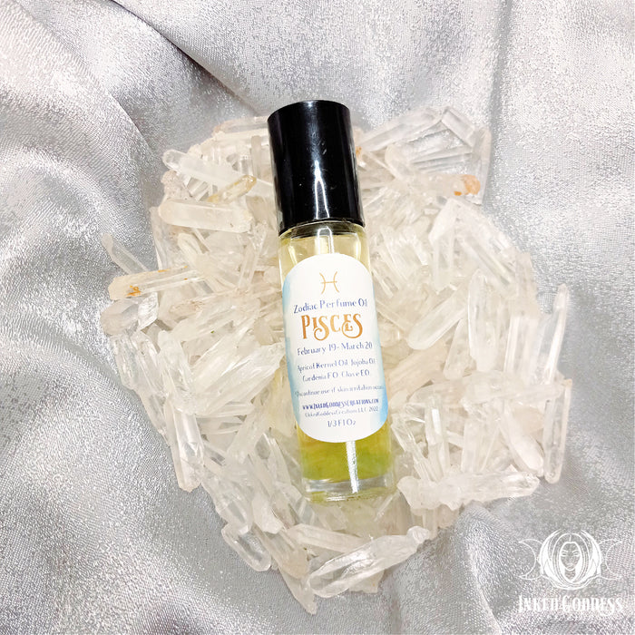 Zodiac Personal Power Oil for Astrological Magick- Inked Goddess Creations