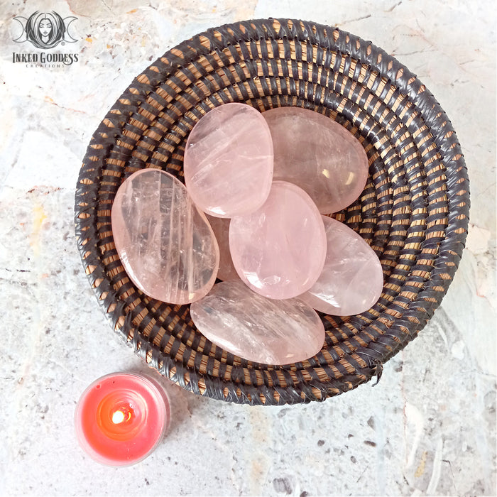 Rose Quartz Gallet for Self-Love- Inked Goddess Creations