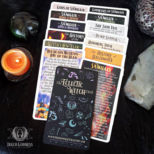 Samhain Expansion Pack for the The Eclectic Witch Card Deck- Inked Goddess Creations