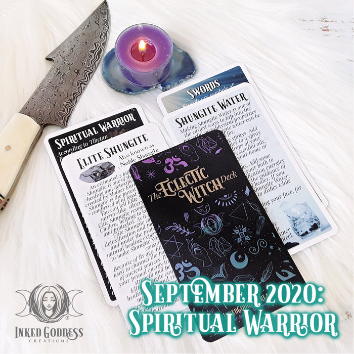 2020 July- December Edition- Past Eclectic Witch Card Deck Expansions- Inked Goddess Creations