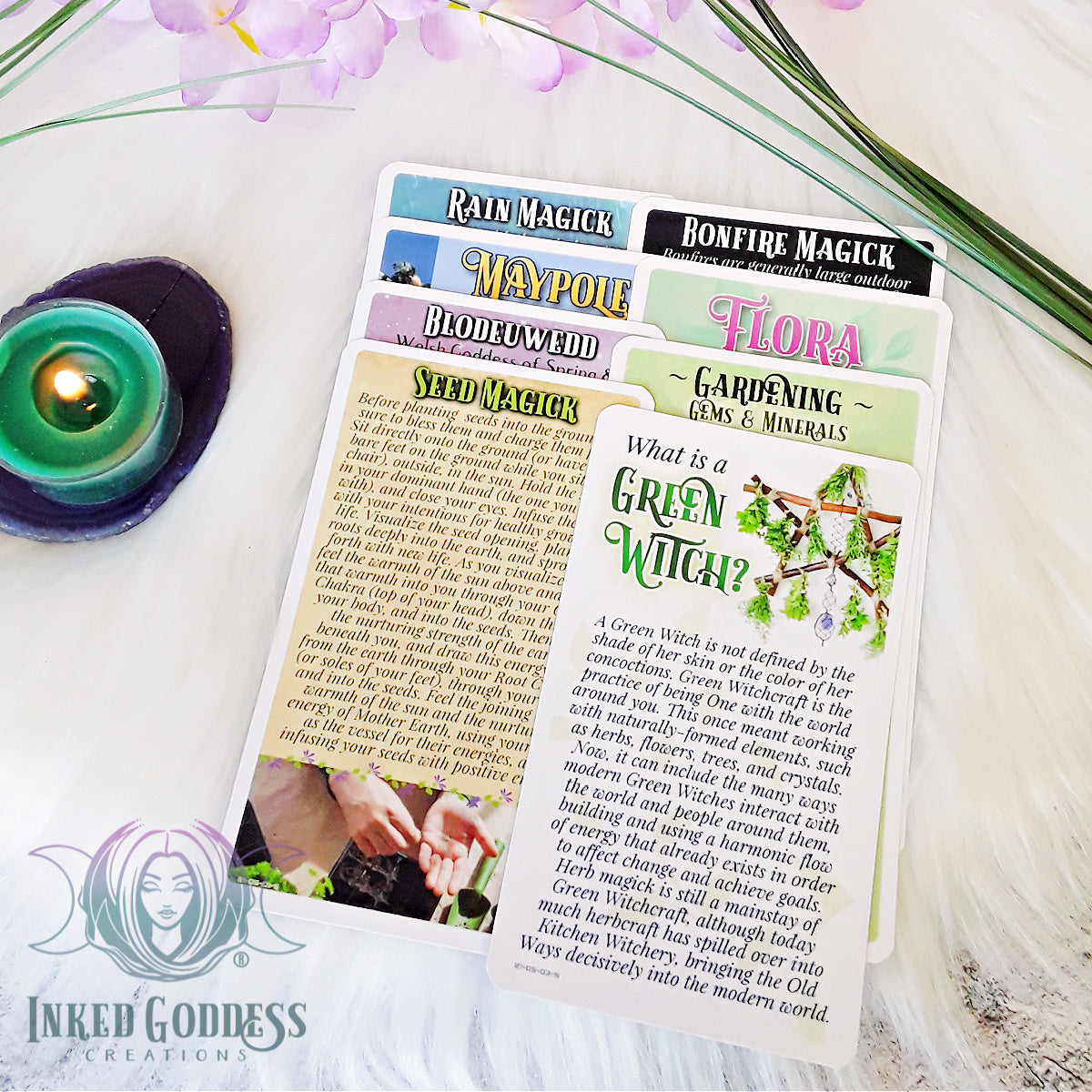 Spring Magick Expansion Pack for the The Eclectic Witch Card Deck ...