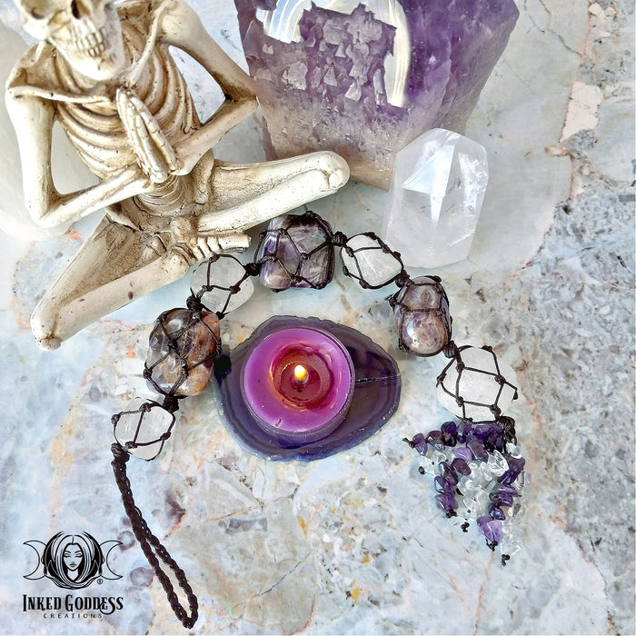 Third Eye Opening Gemstone Meditation Strand- Inked Goddess Creations