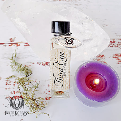 Third Eye Oil for Psychic Powers- Inked Goddess Creations