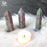 Green Kyanite with Ruby Tower for Divine Energy Flow- Inked Goddess Creations
