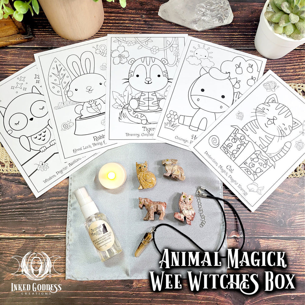 Animal Magick Wee Witches Box- Inked Goddess Creations