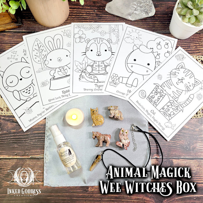 Animal Magick Wee Witches Box- Inked Goddess Creations