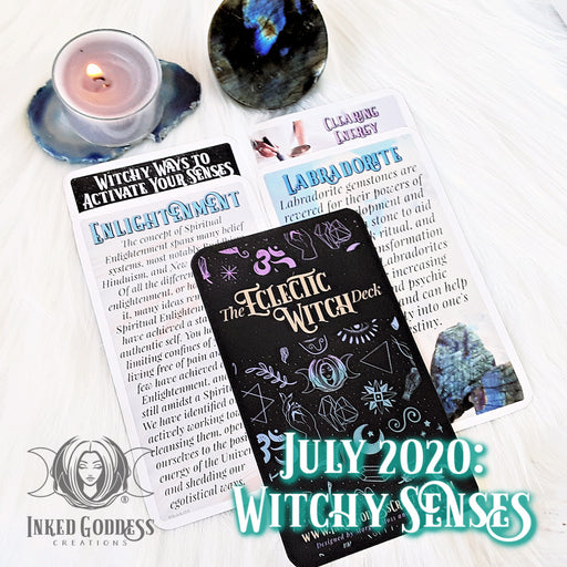 2020 July- December Edition- Past Eclectic Witch Card Deck Expansions- Inked Goddess Creations